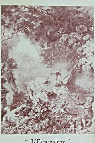 Vtg L'ESCARPOLETTE PARFUMERIE de FRAGONARD Perfume Card GRASSE PARIS - Picture 6 of 7