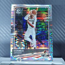 Carmelo Anthony 2020-21 Donruss Optic PULSAR PRIZM SP #25 - Trail Blazers