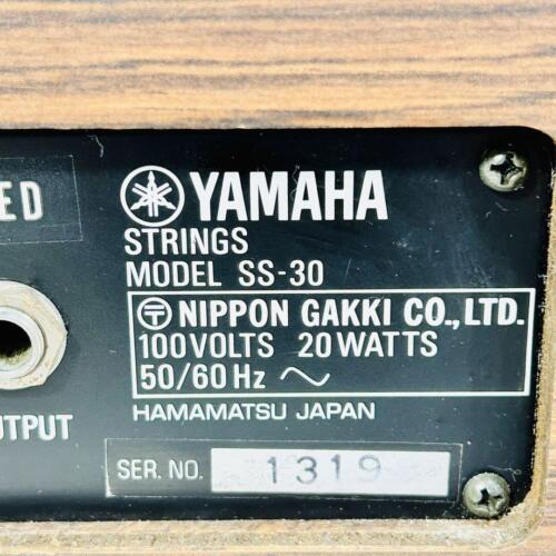 YAMAHA SS-30 Vintage Analog String Synthesizer 49-Key Keyboard 100V Japan - Picture 5 of 10