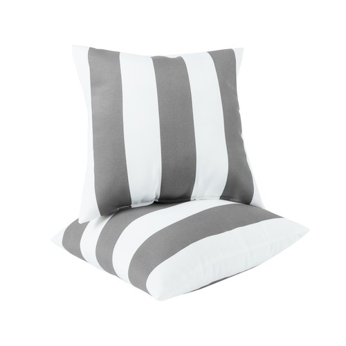 2 Pack Outdoor Throw Pillows Waterproof & Fade-Resistant Patio Cushions Garden P - Picture 3 of 7