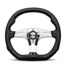 MOMO Motorsport Trek R Steering Wheel Black Airleather, 350mm - TRK-R35BK0B