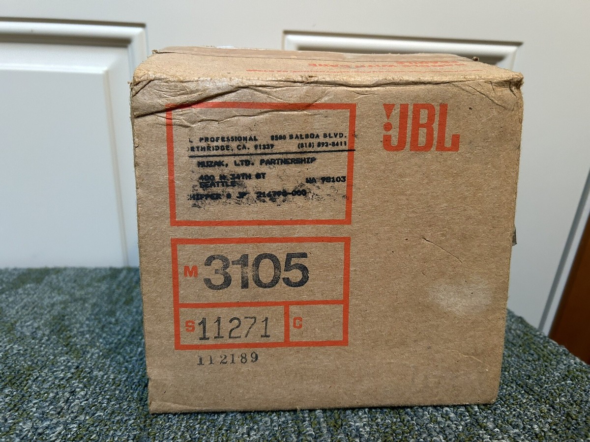 JBL Pair 21756/21107 3105 Speaker Network for sale online | eBay
