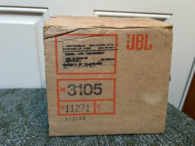 JBL 3105 Speaker Frequency Dividing Network Unused | eBay