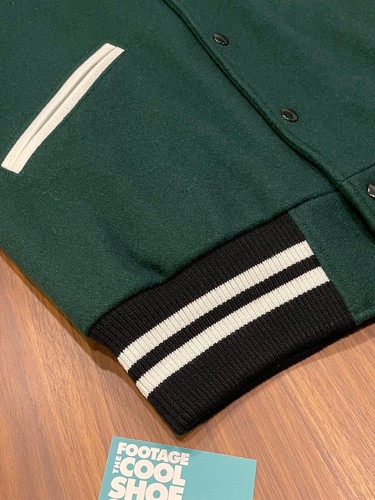2014 ROOTS DRAKE OVO NOTHING WAS THE SAME OMEGA LETTERMAN VARSITY JACKET GREEN S - Picture 7 of 24