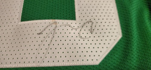 Camiseta FIRMADA Auténtica Nike Finales NBA Boston Celtics Jayson Tatum 48 JSA - Imagen 13 de 16