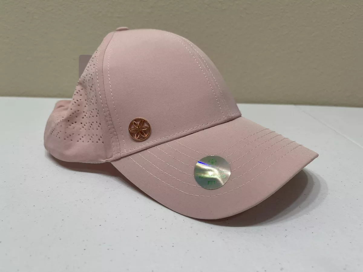 Gaiam Women's Light Pink Cruiser Breathable Sol Hat Adjustable Baseball Hat