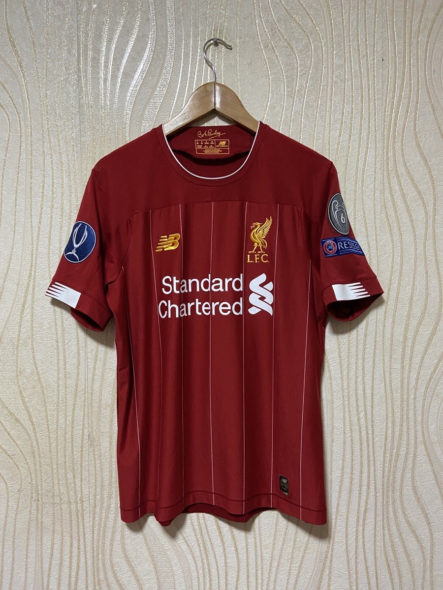 LIVERPOOL 2019 2020 HOME SHIRT JERSEY NEW BALANCE L MT930000 #5