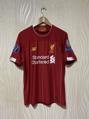 LIVERPOOL 2019 2020 HOME SHIRT JERSEY NEW BALANCE L MT930000 #5
