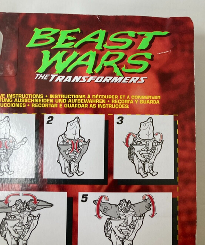 Beast Wars Transformer Maximal Wolfang Action Figure - Picture 11 of 13