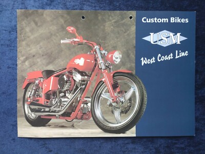 USM Custom Bikes, West Coast Line Prospekt gelocht