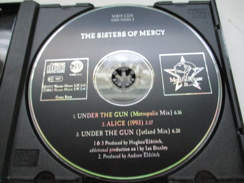 THE SISTERS OF MERCY "under the gun" - CD-single, ltd. ed., U.K. - - Imagen 4 de 4