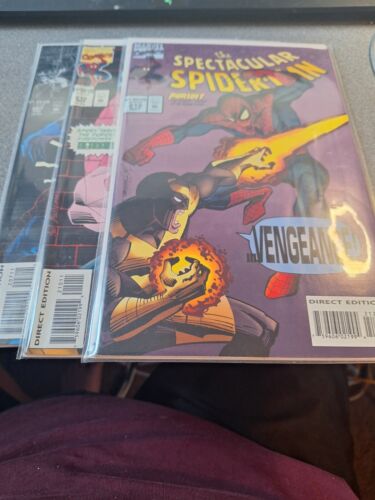 Marvel Comics Spectacular Spider-Man 207, 210, 212 VF/NM /3-151 - Picture 1 of 3
