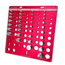 Thread Checker 34 Nut and Bolt Thread Checker Bolt Size Identibolt 8 Drill Bi...