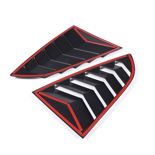 Matte Black Rear Shutter Louver Trim Cover For Toyot-a GR86 Subaru BRZ 2022-2023 - Picture 3 of 8