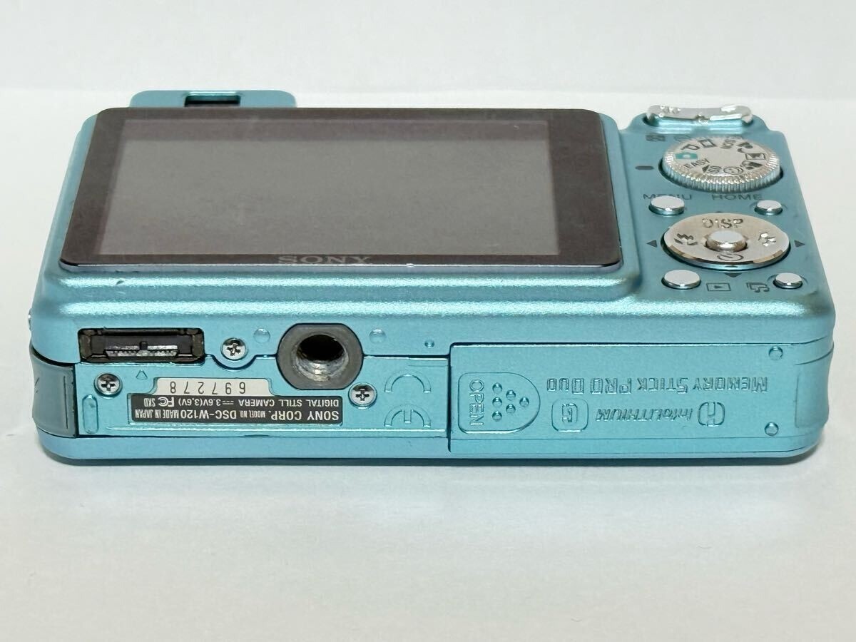 Sony Cyber Shot DSC-W120 7.2MP 4x Compact Digital Camera