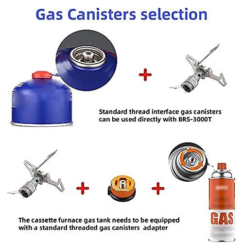 3000t Backpacking Stove Camping Portable Propane Butane Stove Mini Stove For Out - Picture 5 of 7