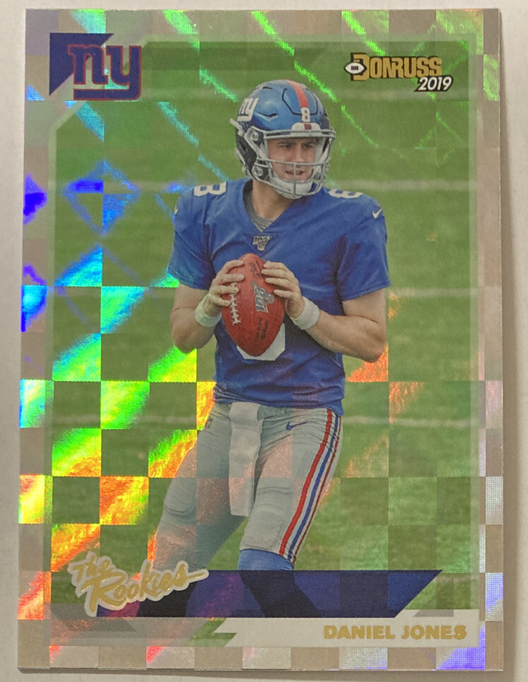 Daniel Jones 2019 Donruss THE ROOKIES Rookie Card #tr-4 (4765)