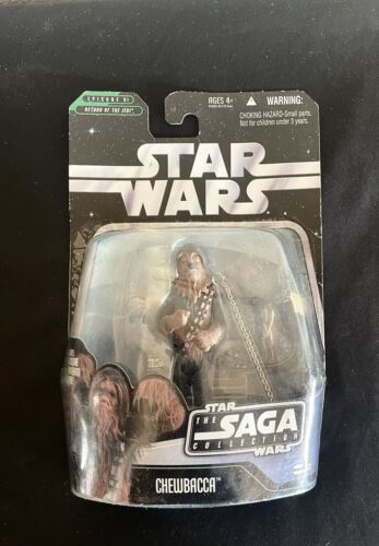 Star Wars Saga Collection 005 Chewbacca 3.75" Figure w/ Exclusive Hologram Figr