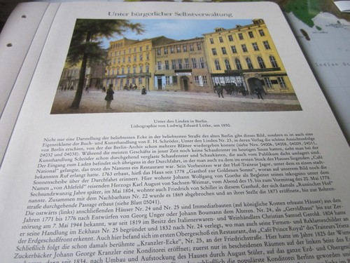 Berlin Archiv 5 Bürgerstadt 4039 Unter den Linden 1850 Ludwig Eduard Lütke