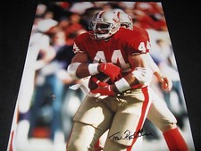 Tom Rathman San Francisco 49ers Signed 16x20 Photo 