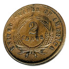 # C8853    U.S. COIN,  TWO CENT COIN     1864