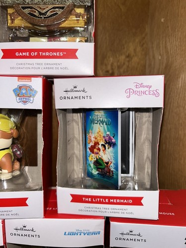New Hallmark Ornaments Christmas Tree Harry Potter Jack Batman Disney Star Wars - Picture 19 of 48