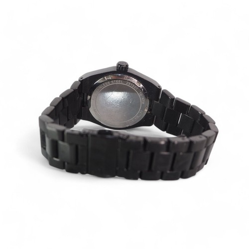 Michael Kors Channing Black Dial Roman Numeral Markers Watch MK6100 Black/Gold - Picture 4 of 10