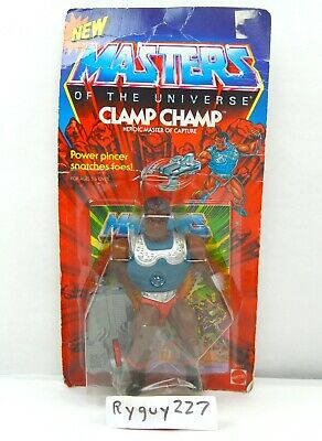 MOTU, Clamp Champ, Masters of the Universe, MOC, carded, sealed figure, He-Man | eBay