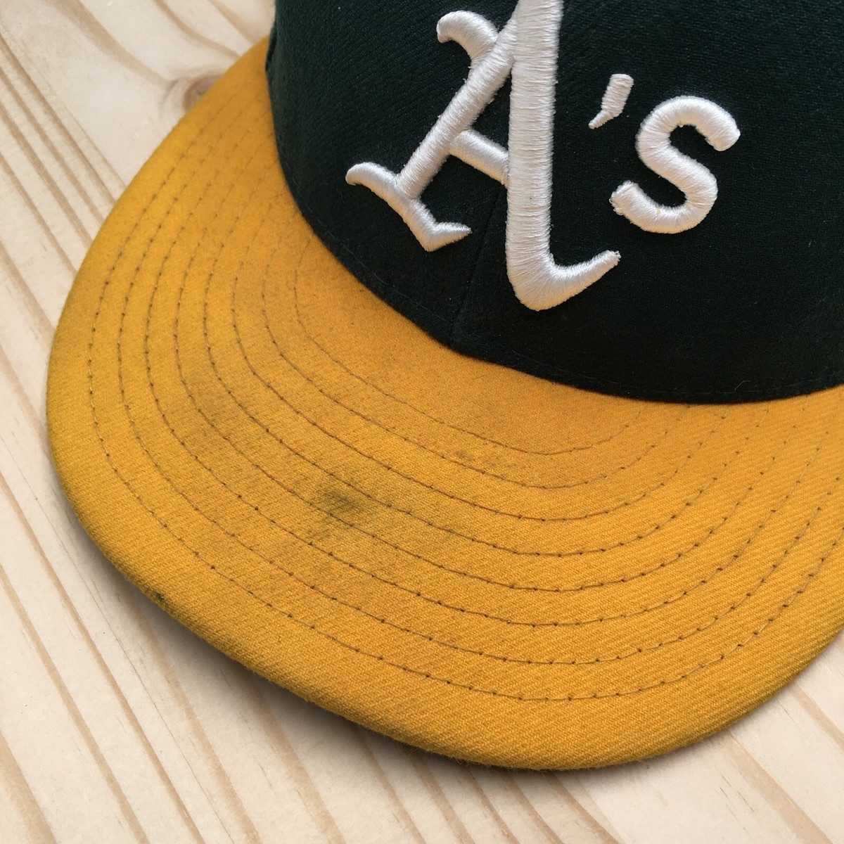 Oakland Athletics New Era Baseball Cap Hat Mens Green 7