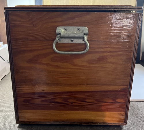 Vintage 80s Drink Coca Cola in Bottles Miller Wood Ice Chest "Antique" - Picture 16 of 20