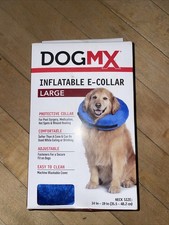 DogMX Inflatable E-Collar - Large, Neck Size 14-19 Inches NEW