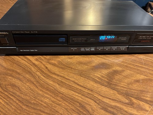 Technics SL-P118 Single Disc CD Player Made in Japan 1987 Vintage GETESTET/FUNKTIONIERT