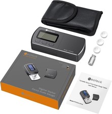 Neoteck Digital Turntable Stylus Force Scale Gauge 0.01G/5.00G Blue LCD Backligh