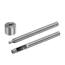 Eyelet Hole Punch Die Tool, 6mm Grommet Setter for Leather Craft