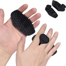 Anti-Slip Workout Grips - Ergonomic Rubber Hand Protector Gloves for Weight Lift