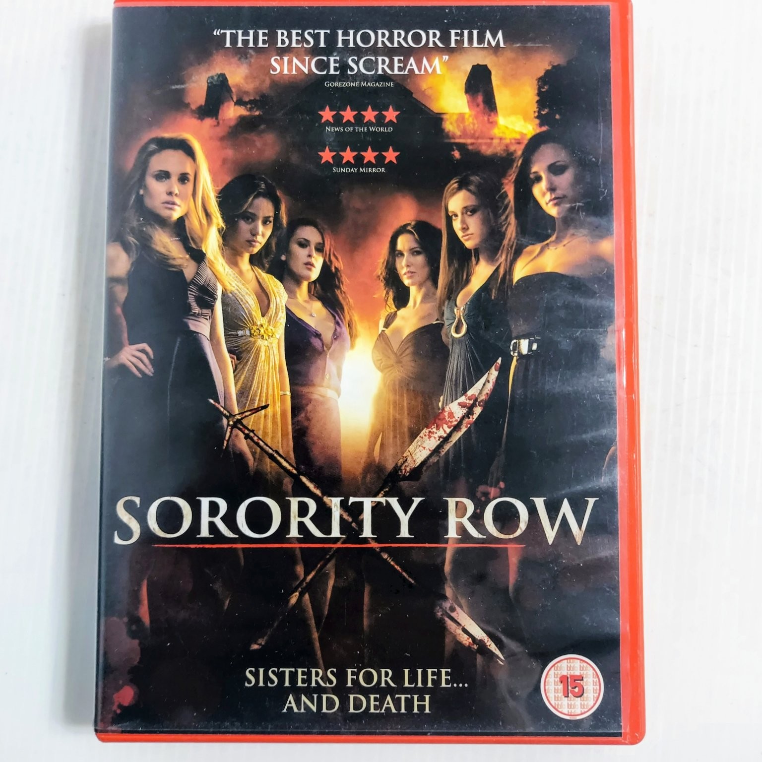 Sorority Row DVD 2009 Stewart Hendler Horror Film with Special Features