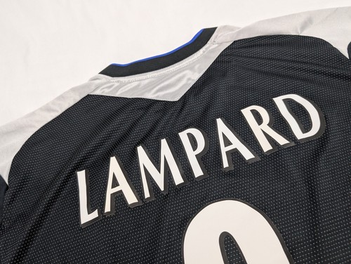 Original Vintage Umbro Chelsea 2004/2005 * LAMPARD 8* Away Shirt - Mens Medium - Picture 12 of 15