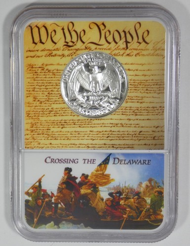 1960 Washington Silver Quarter NGC PROOF 68 CAMEO ~ We The People Holder - Picture 4 of 4