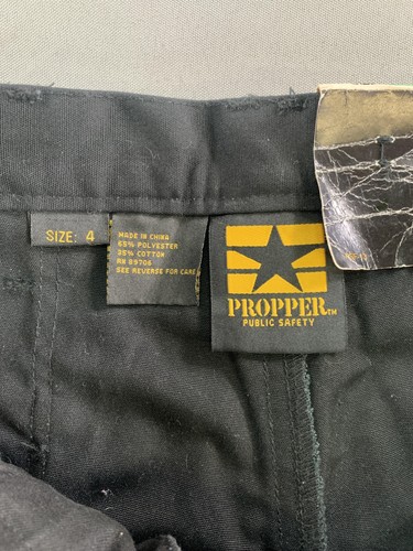 Propper Tactical Pants Womens 4 Black Cargo Stretch Uniform Workwear FS2368 - Picture 9 of 11