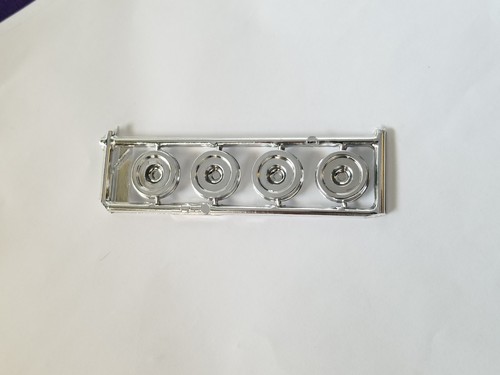 58 Impala STOCK WHEEL COVERS HUBCAPS from AMT 1:25 Model Kit 1958 Chevrolet - Picture 3 of 7