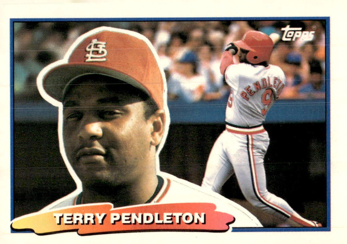 1988 Topps Big #53 Terry Pendleton