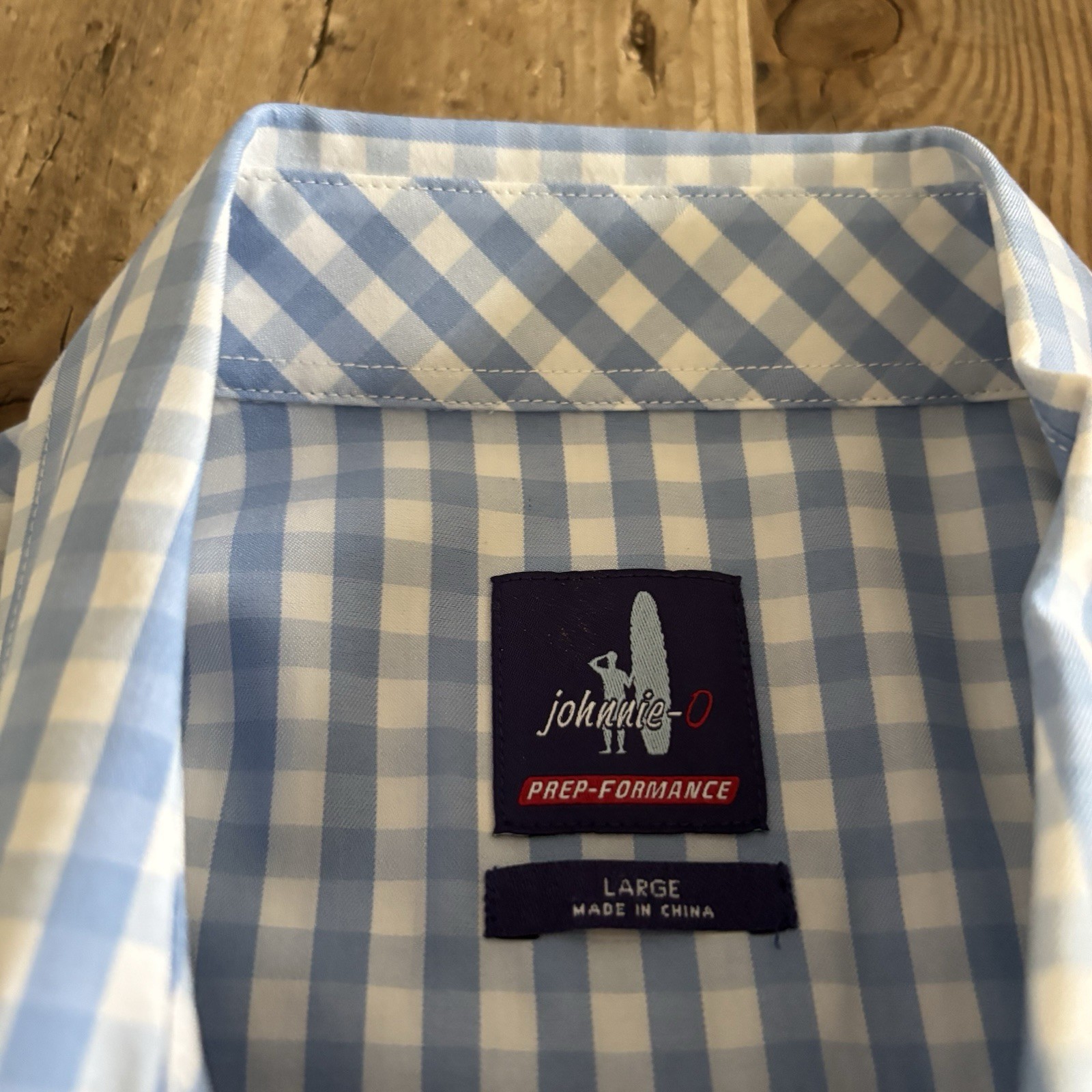 Johnnie-O Prep Performance Button Down Plaid Shir… - image 5