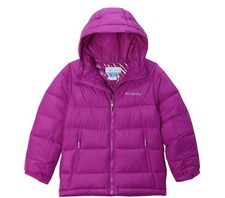 Columbia Youth Pike Lake II Hooded Jacket Magenta Large NWT