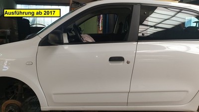 TÜR Vorne Links Renault Twingo SCe 70 AH Farbe White Cristal Limousine
