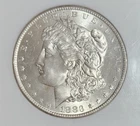 1883 CC Morgan Silver Dollar - NGC MS66  - Older Holder- Slight Tone On Reverse