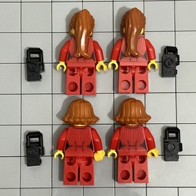 LEGO Ludo Board Game (40198) Lot Of 4 Minifigures Set 40161-1 What am I H2 5