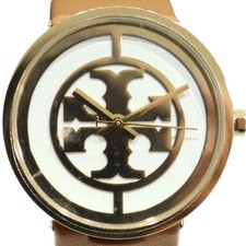 TORY BURCH TBW4020 White Case Size 35.6mm Ladies Used Watch #61023