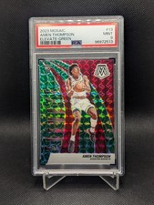 Amen Thompson PSA 9 MINT 2023 Mosaic Elevate - Green #13 (RC)