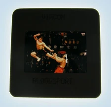 Original JEAN-CLAUDE VAN DAMME BLOODSPORT Viacom Cable Stamped 35mm Slide