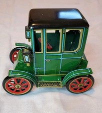 Vintage Modern Toys Japan Old Timers Lever Action 4 Tin Litho Toy Car Works